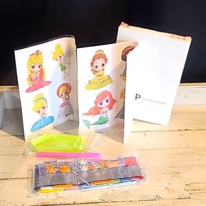 ⭐️12pcs Small 5D Diamond ( Diamond Sticker ) Art Craft, Kids, Princesses